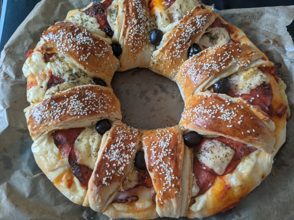 Питка Слънце с пица плънка