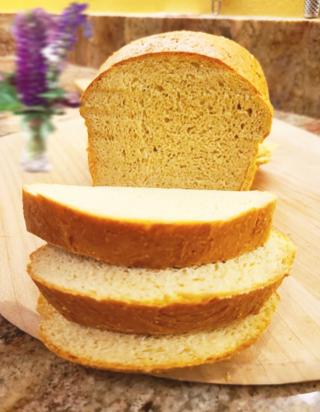 Хляб с ниско съдържание на въглехидрати с брашно от лупина